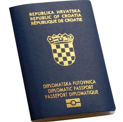 Croatian passport